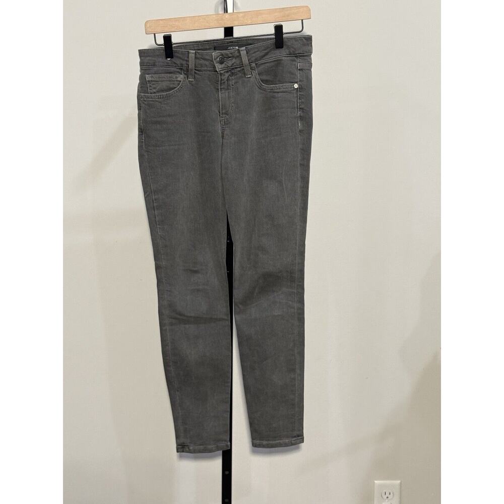 Womens Joes Jeans Charcoal Black Skinny Ankle Jeans SZ 26
